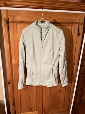 Quechua MH500 Mint Green Full-Zip Fleece Jacket women’s medium